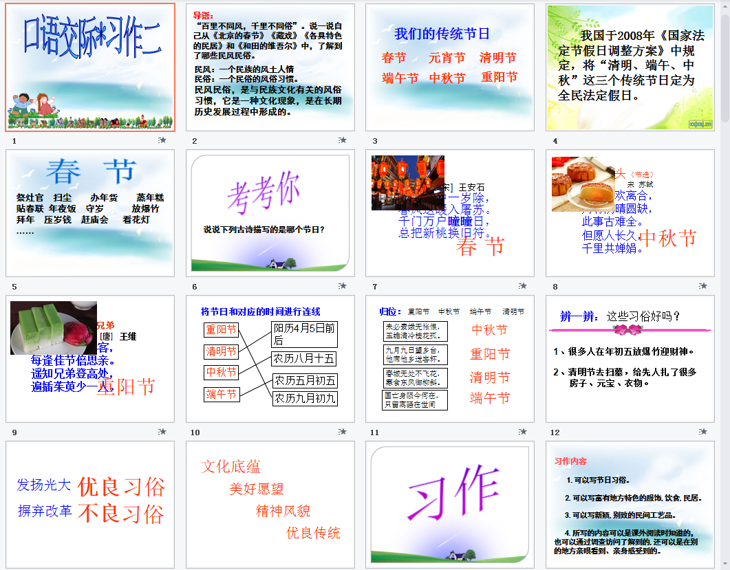 六年级下册口语交际习作二课件