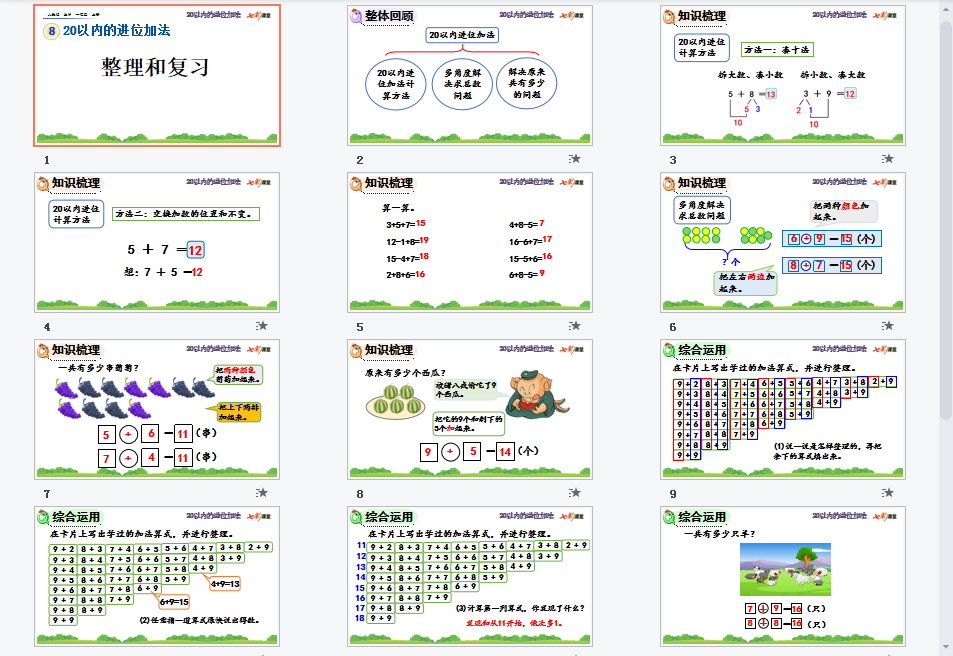 8.11 整理和复习课件