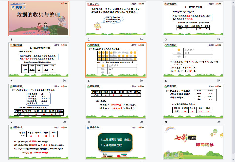 数据的收集与整理课件