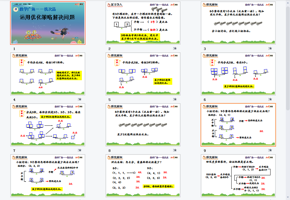 运用优化策略解决问题课件