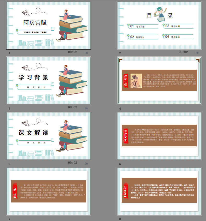 人教版高中语文必修一下册课件阿房宫赋PPT