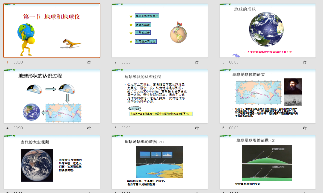 七年级地理上册_地球和地球仪课件_人教新课标版